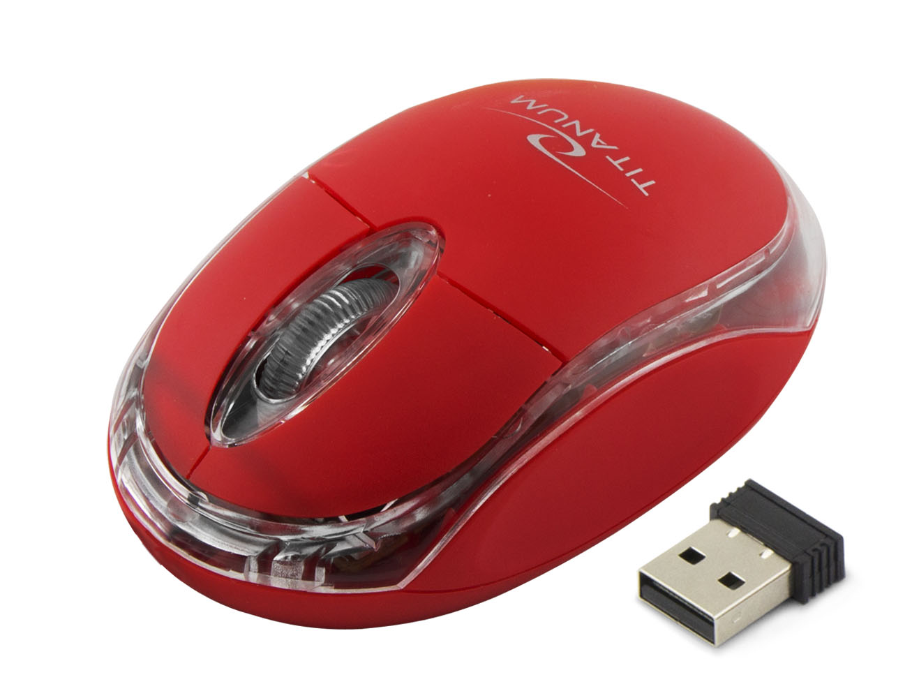 ES509C CONDOR TITANUM MYSZKA BEZPRZEWODOWA USB CZERWONA zdjęcie 1