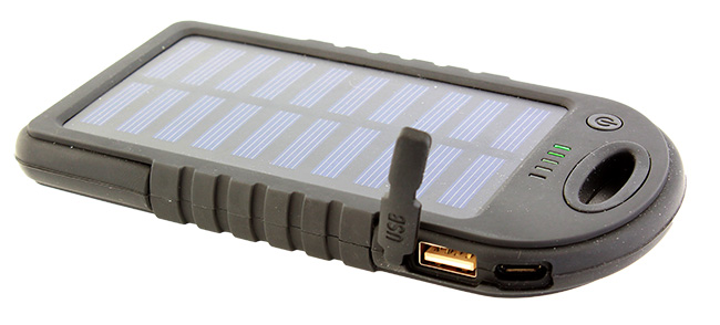 SS14 ŁADOWARKA SOLARNA powerbank 5000MAH power bank zdjęcie 2