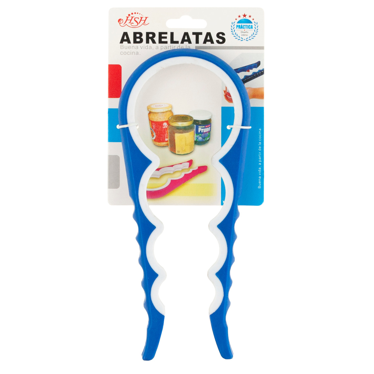 UU49 OTWIERACZ SŁOIKÓW BUTELEK NAKRĘTEK UNIWERSALNY 4w1