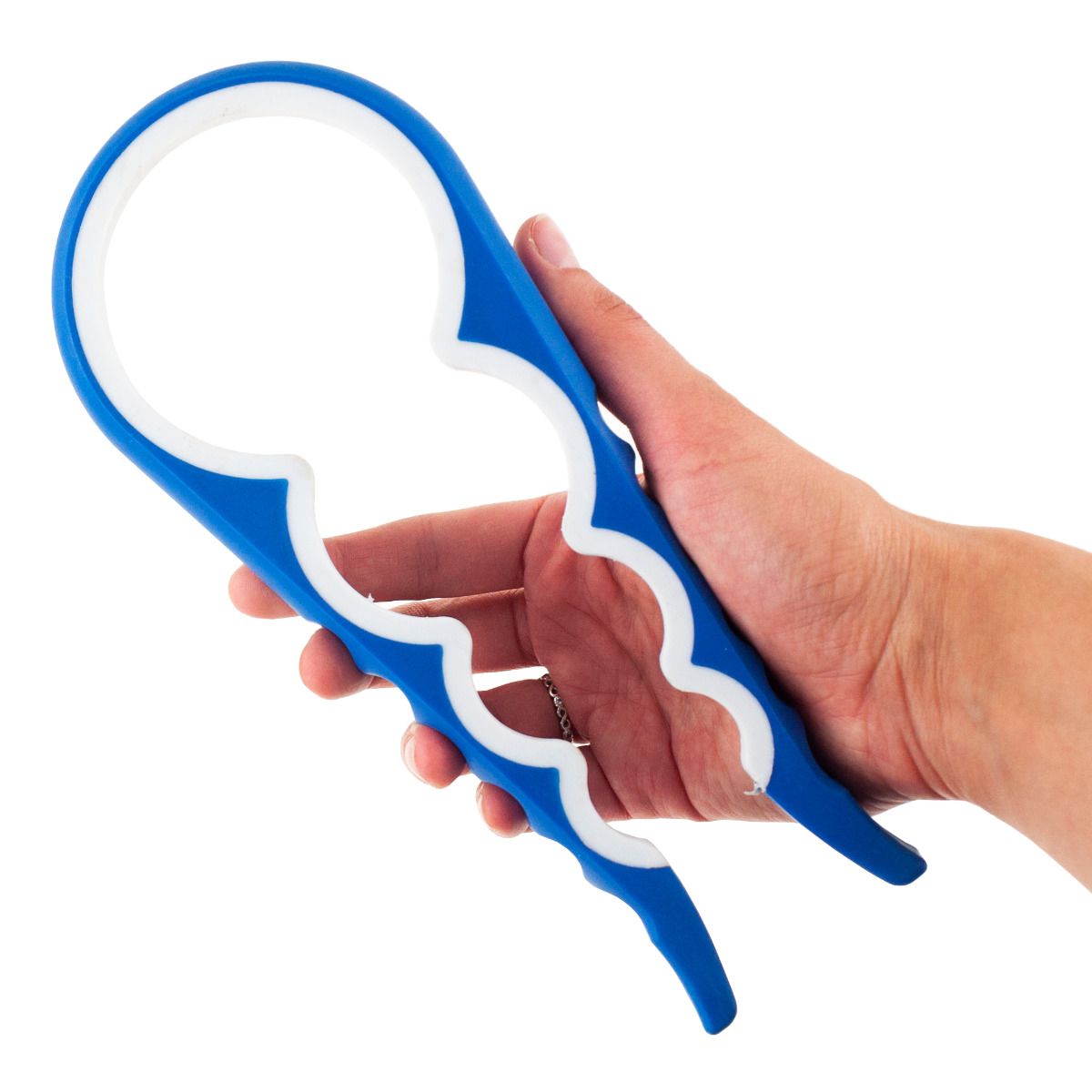 UU49 OTWIERACZ SŁOIKÓW BUTELEK NAKRĘTEK UNIWERSALNY 4w1